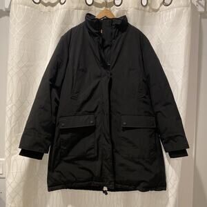 Xxl Men’s Winter Coat -15 F Rated Andrew Marc Black With Red Lining